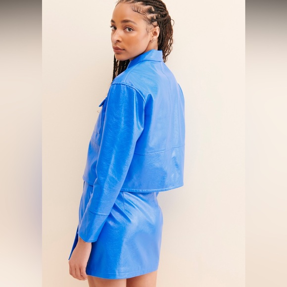 crās Vegan Leather Skirt & Jacket set - Picture 5 of 7